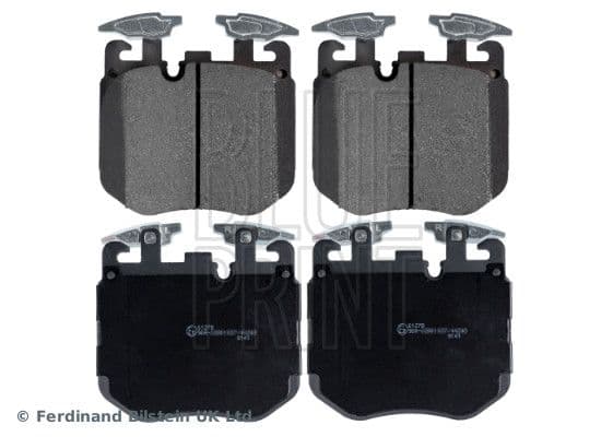 set placute frana,frana disc BLUE PRINT ADB114248