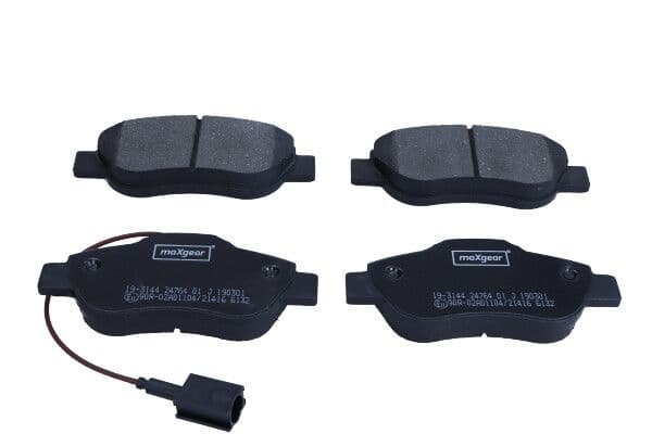 set placute frana,frana disc MAXGEAR 19-3144