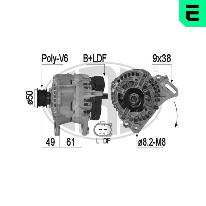 Generator / Alternator ERA 209303A