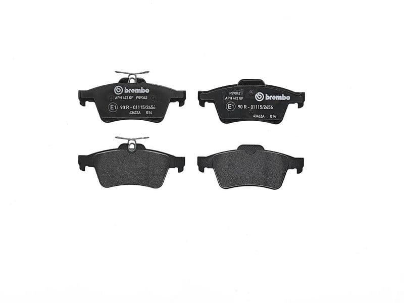 set placute frana,frana disc BREMBO XTRA LINE P 59 042X