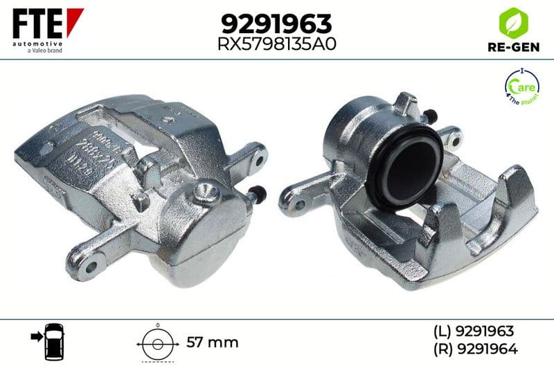 Etrier frana FTE 9291963