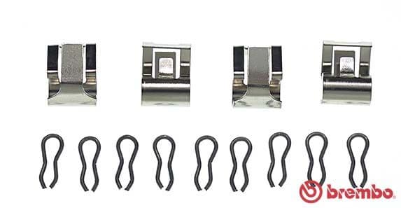 Set accesorii, placute frana BREMBO PRIME LINE A 02 203