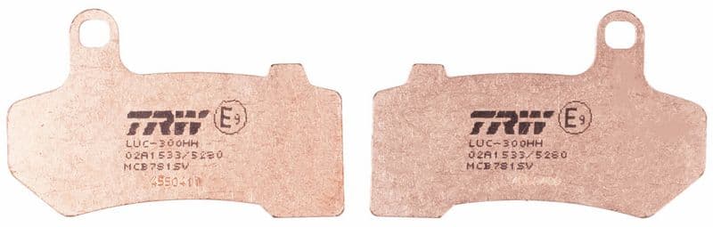 set placute frana,frana disc TRW Sinter Street MCB781SV