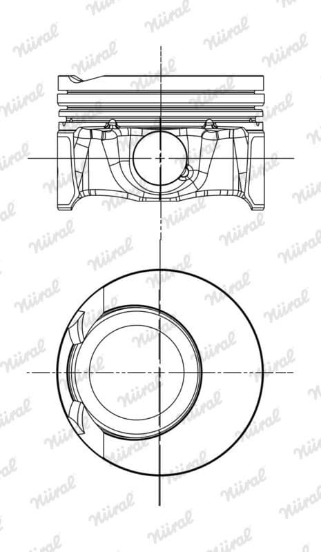 Piston NÜRAL EcoTough ® 87-450900-00