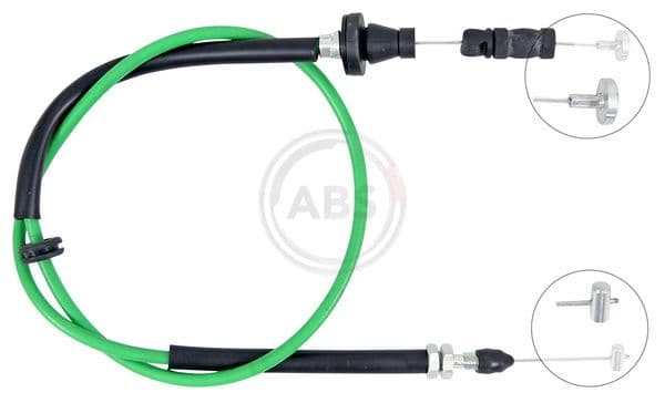 Cablu acceleratie ABS K36900