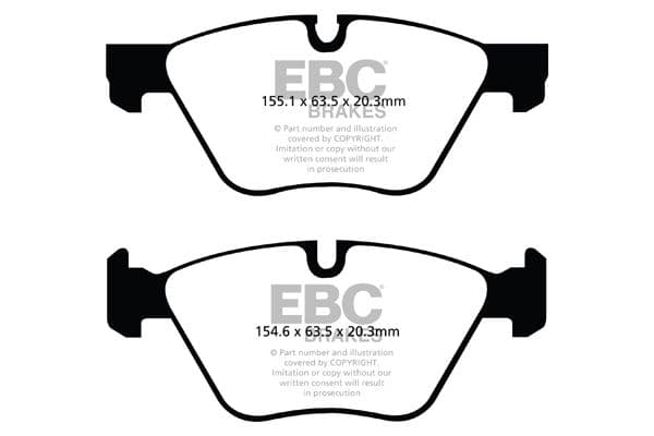 set placute frana,frana disc EBC Brakes DP42088R