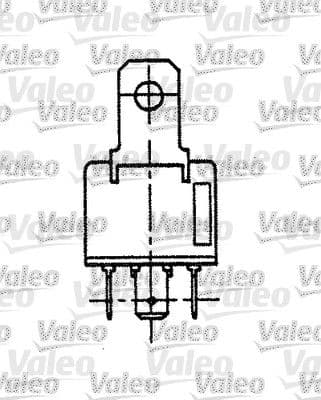 Releu, curent alimentare VALEO 643608