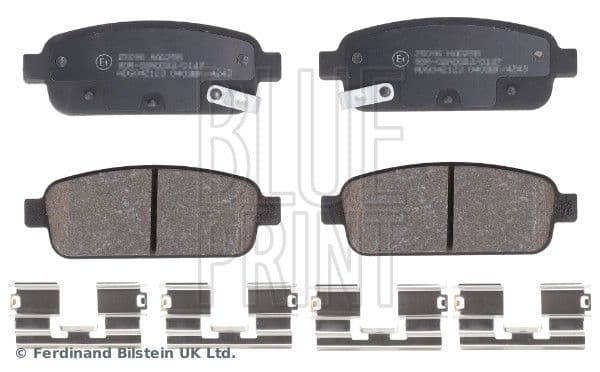 set placute frana,frana disc BLUE PRINT ADG042123