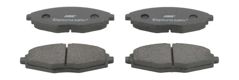 set placute frana,frana disc JURID 572402J