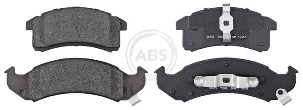 set placute frana,frana disc ABS 38505