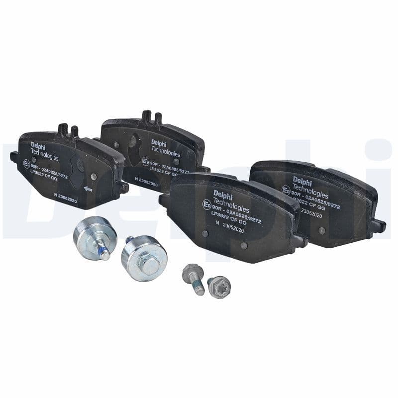 set placute frana,frana disc DELPHI LP3622
