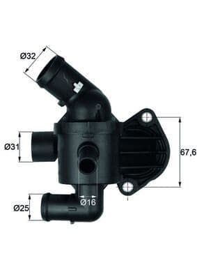 termostat,lichid racire MAHLE BEHR TI 15 92