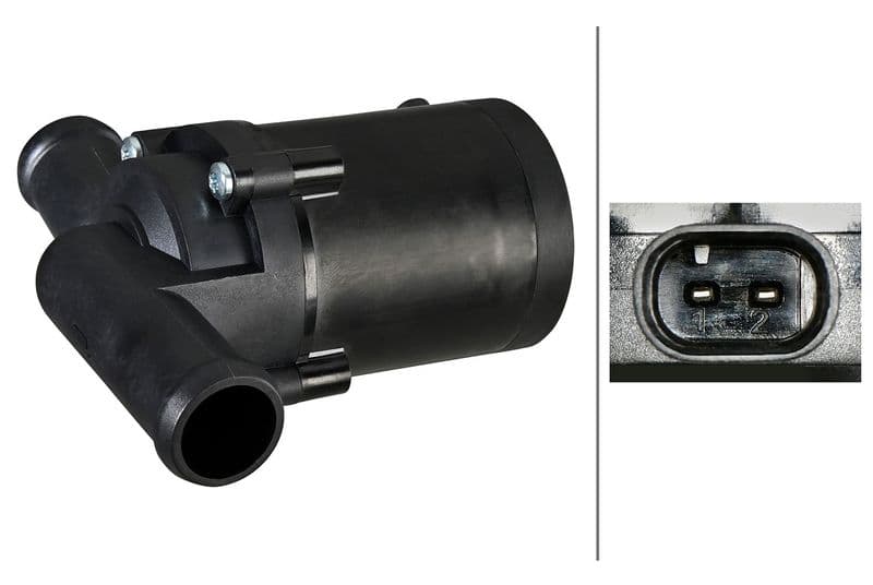 Pompă de apă suplimentară (circuitul apei de răcire) HELLA 8TW 358 304-621