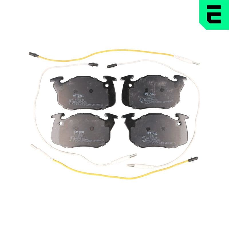 set placute frana,frana disc OPTIMAL BP-09750