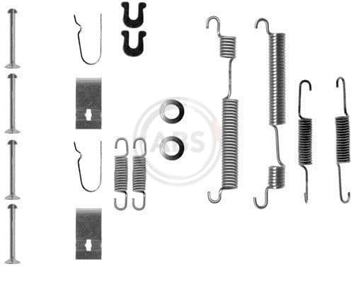 Set accesorii, sabot de frana ABS 0653Q