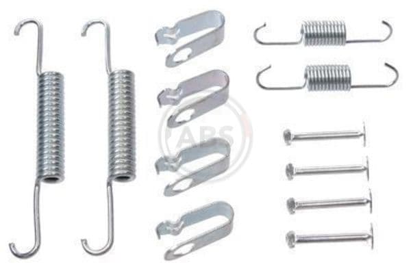 set accesorii, saboti frana parcare ABS 0881Q