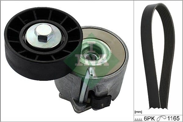 Set curea transmisie cu caneluri Schaeffler INA 529 0267 10