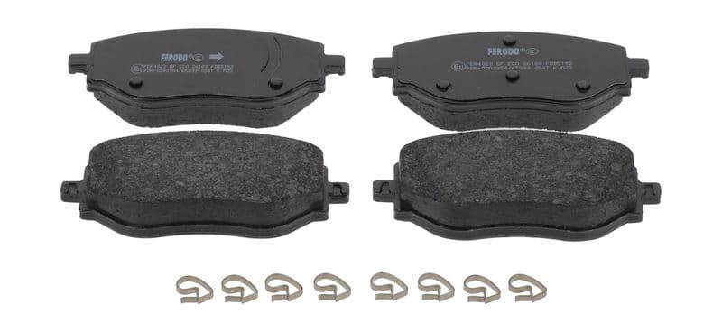 set placute frana,frana disc FERODO PREMIER ECO FRICTION FDB5192