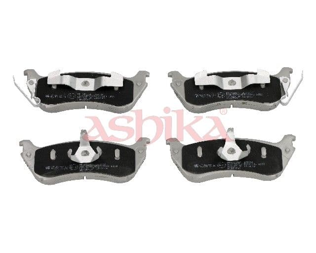 set placute frana,frana disc ASHIKA 51-00-0531