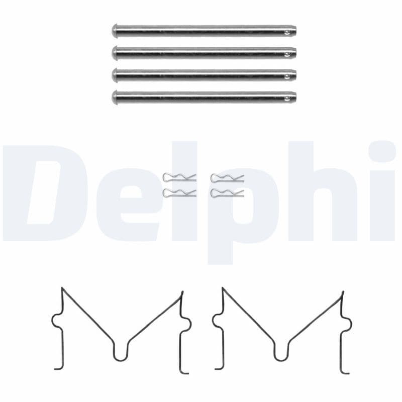 Set accesorii, placute frana DELPHI LX0691