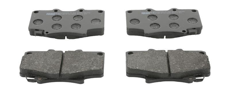 set placute frana,frana disc FERODO PREMIER ECO FRICTION FDB1502