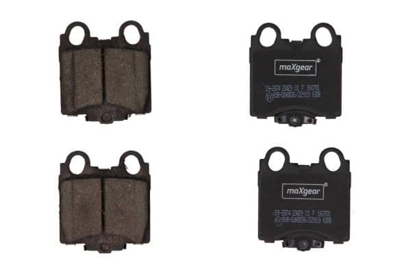 set placute frana,frana disc MAXGEAR 19-2874