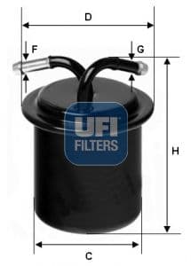 filtru combustibil UFI 31.541.00