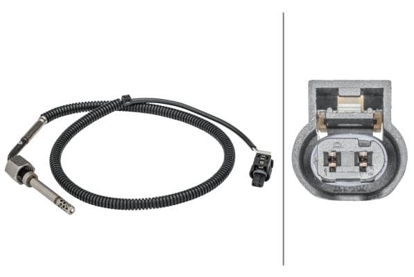Senzor, temperatura gaze evacuare HELLA 6PT 358 181-411