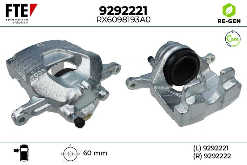 Etrier frana FTE 9292221