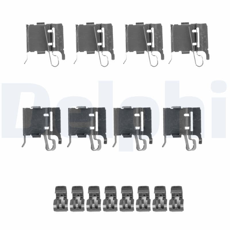 Set accesorii, placute frana DELPHI LX0491