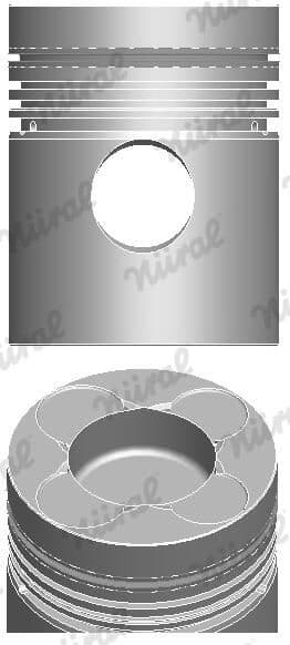 Piston NURAL 87-176900-00