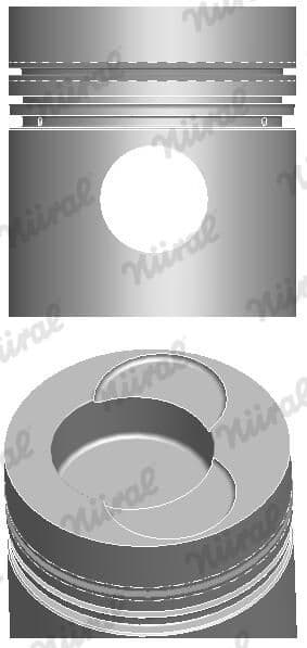 Piston NÜRAL 87-178207-20