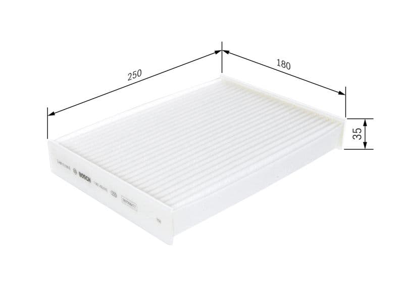Filtru, aer habitaclu BOSCH 1 987 435 010
