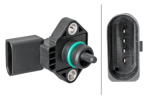 senzor,presiune supraalimentare HELLA 6PP 358 152-011