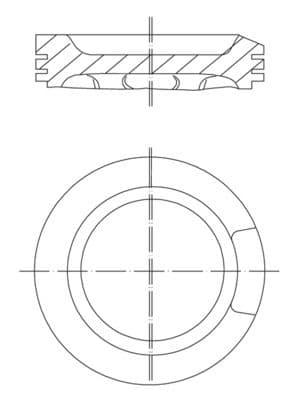 Piston MAHLE 033 04 01