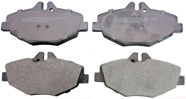 set placute frana,frana disc DENCKERMANN B110452