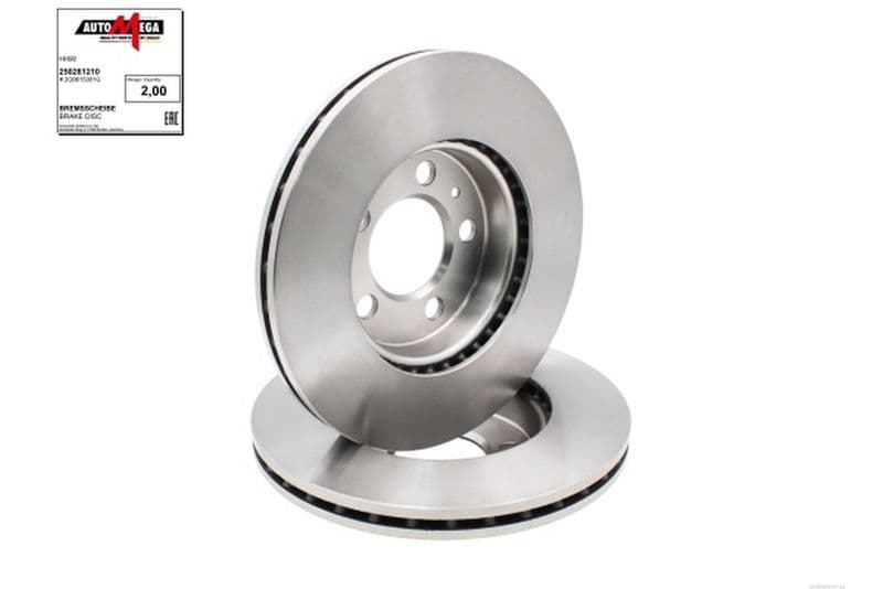 Disc frana AUTOMEGA 250281210