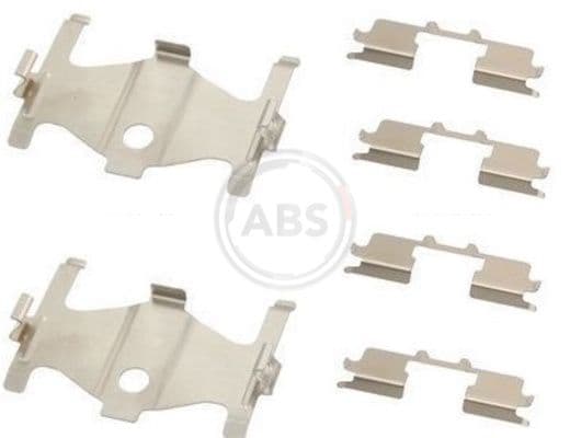Set accesorii, placute frana ABS 1710Q