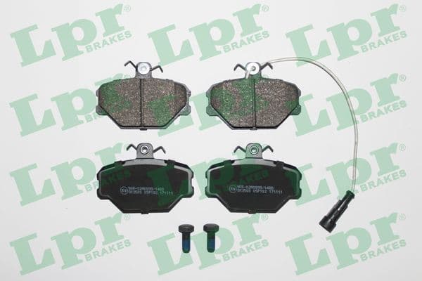 set placute frana,frana disc LPR 05P102