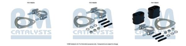 Set montaj, filtru funingine/particule BM CATALYSTS FK11062