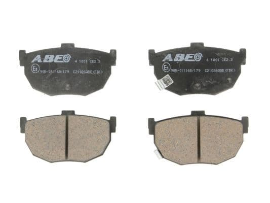 set placute frana,frana disc ABE C21026ABE
