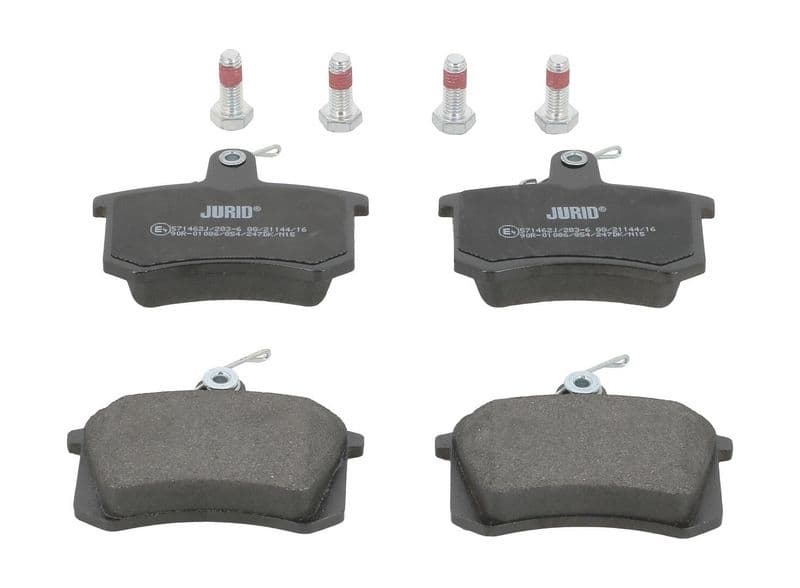 set placute frana,frana disc JURID 571462J