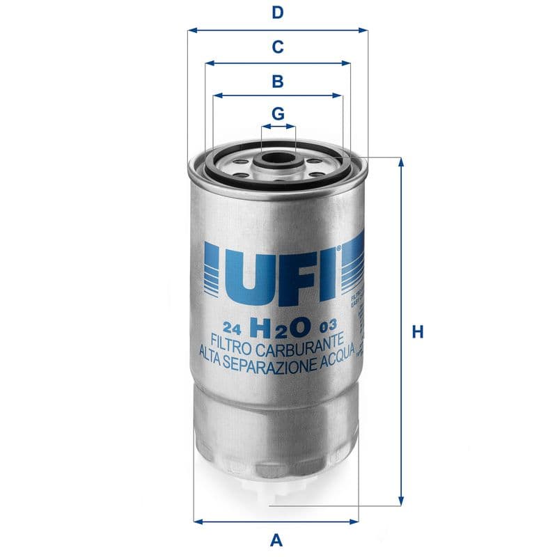 filtru combustibil UFI 24.H2O.03