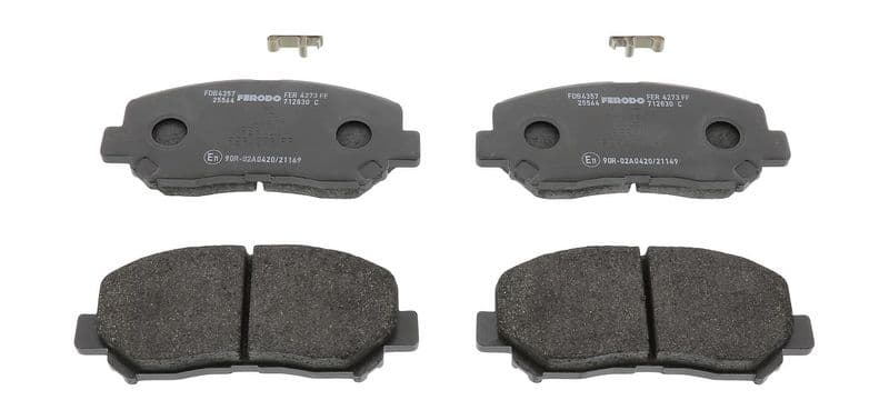 set placute frana,frana disc FERODO PREMIER FDB4357