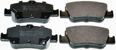 set placute frana,frana disc DENCKERMANN B111016