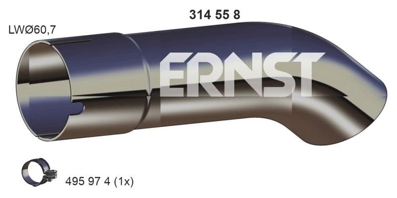 Racord evacuare ERNST 332491