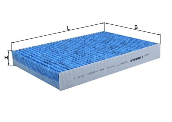 Filtru, aer habitaclu MAHLE CareMetix® LAO 814