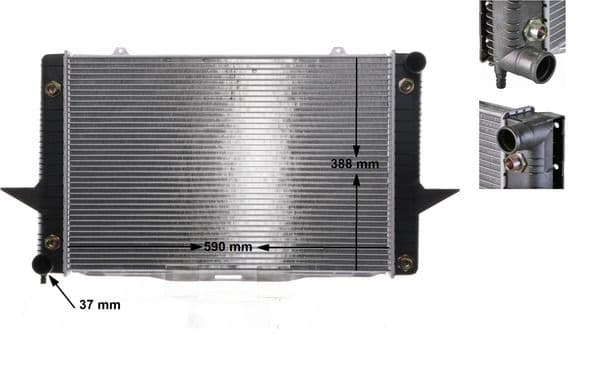 Radiator, racire motor MAHLE BEHR CR 764 000S