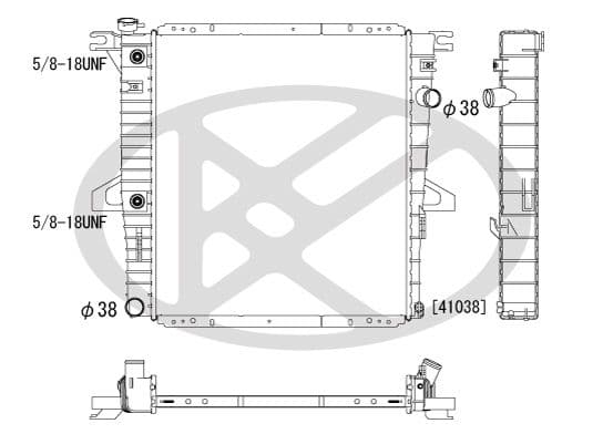 Radiator, racire motor KOYORAD PL321269