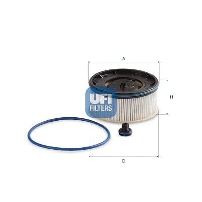 filtru combustibil UFI 26.140.00